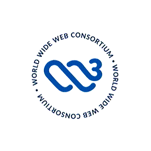 World Wide Web Consortium logo design.